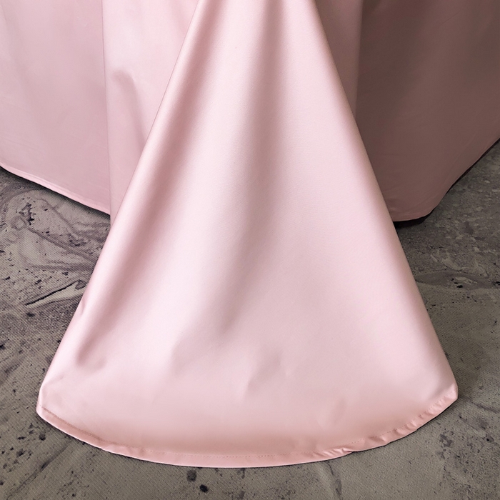 91家纺网 家纺一手货源 找家纺 禧澜庭 2026新款高支纯棉全棉斜纹四件套刺绣绣花款轻奢三件套--卡罗系列 戴妃粉