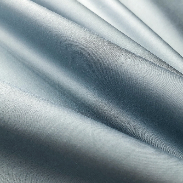 91家纺网 家纺一手货源 找家纺 禧澜庭 2026新款高支纯棉全棉斜纹四件套刺绣绣花款轻奢三件套--卡罗系列 魅力蓝+浅灰