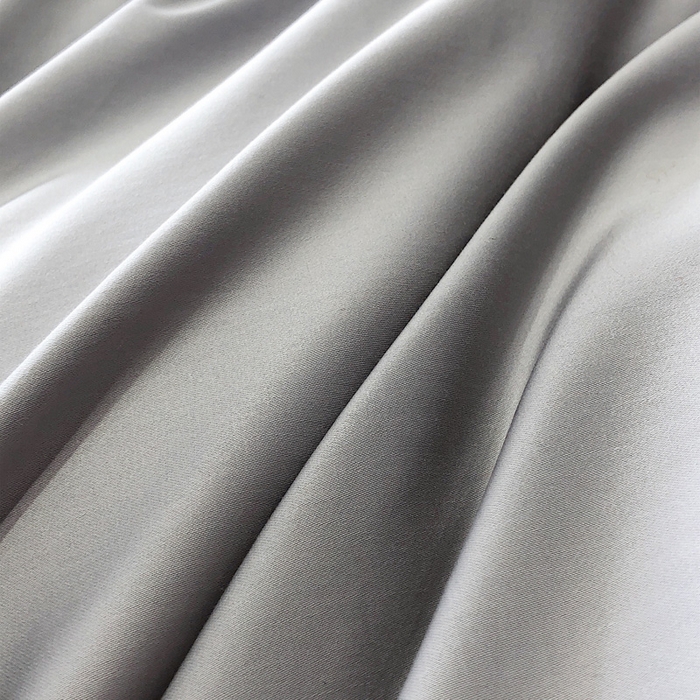 91家纺网 家纺一手货源 找家纺 禧澜庭 2026新款高支纯棉全棉斜纹四件套刺绣绣花款轻奢三件套--卡罗系列 月光灰