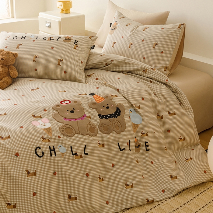 91家纺网 家纺一手货源 找家纺 （总）卡姿家纺 2026春夏治愈系萌趣小刺绣  第一季