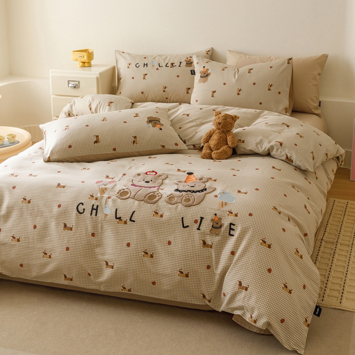 91家纺网 家纺一手货源 找家纺 （总）卡姿家纺 2026春夏治愈系萌趣小刺绣  第一季