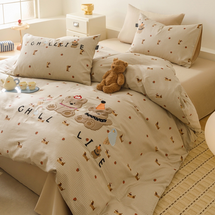 91家纺网 家纺一手货源 找家纺 （总）卡姿家纺 2026春夏治愈系萌趣小刺绣  第一季