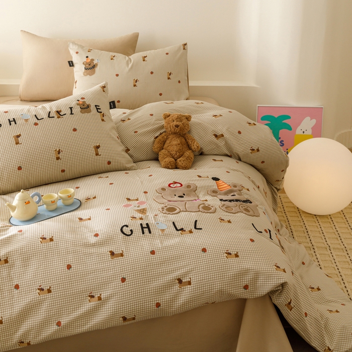 91家纺网 家纺一手货源 找家纺 （总）卡姿家纺 2026春夏治愈系萌趣小刺绣  第一季