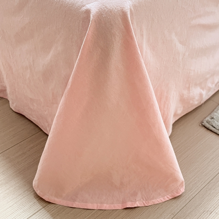 91家纺网 家纺一手货源 找家纺 （总）禧澜庭 2026新款全棉纯棉水洗棉贝壳边三角针四件套