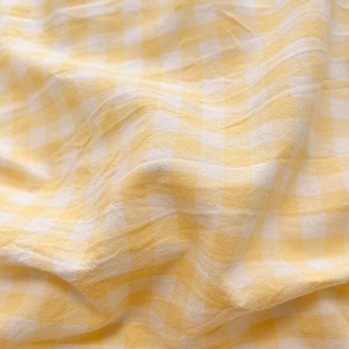 91家纺网 家纺一手货源 找家纺 禧澜庭 2026新款全棉纯棉水洗棉贝壳边三角针四件套 云芙-黄