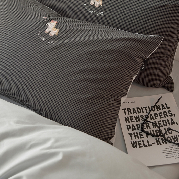 91家纺网 家纺一手货源 找家纺 （总）卡姿家纺 2026春夏色织水洗棉文艺时尚居家系列