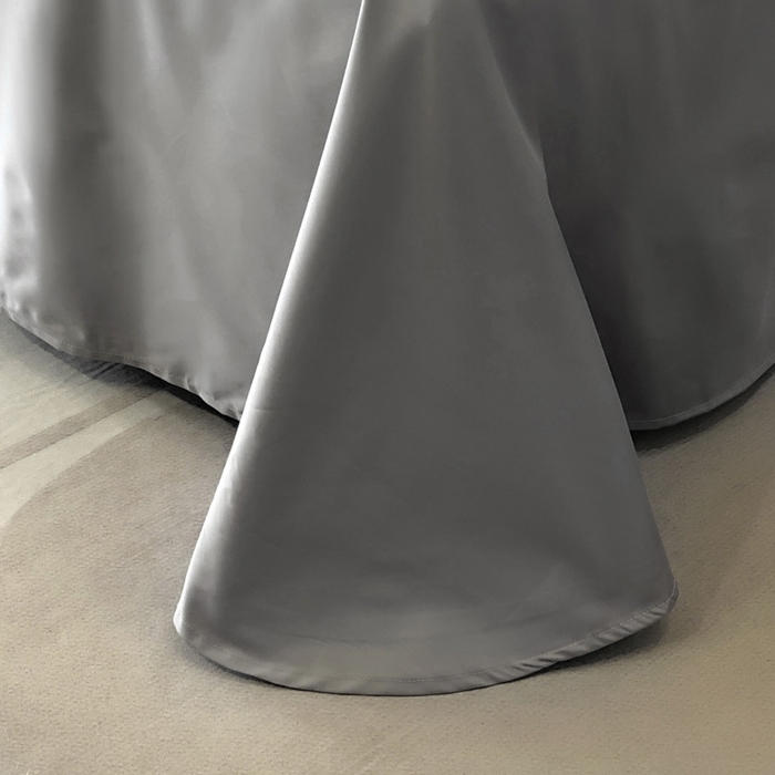 91家纺网 家纺一手货源 找家纺 （总）禧澜庭 2026新款高支纯棉全棉斜纹四件套刺绣绣花款轻奢三件套--简爱系列