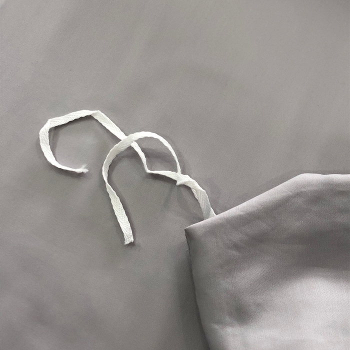 91家纺网 家纺一手货源 找家纺 禧澜庭 2026新款高支纯棉全棉斜纹四件套刺绣绣花款轻奢三件套--简爱系列 莫奈蓝+浅灰