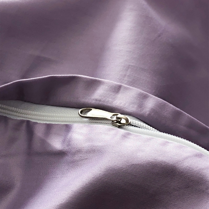 91家纺网 家纺一手货源 找家纺 禧澜庭 2026新款高支纯棉全棉斜纹四件套刺绣绣花款轻奢三件套--简爱系列 星辰紫