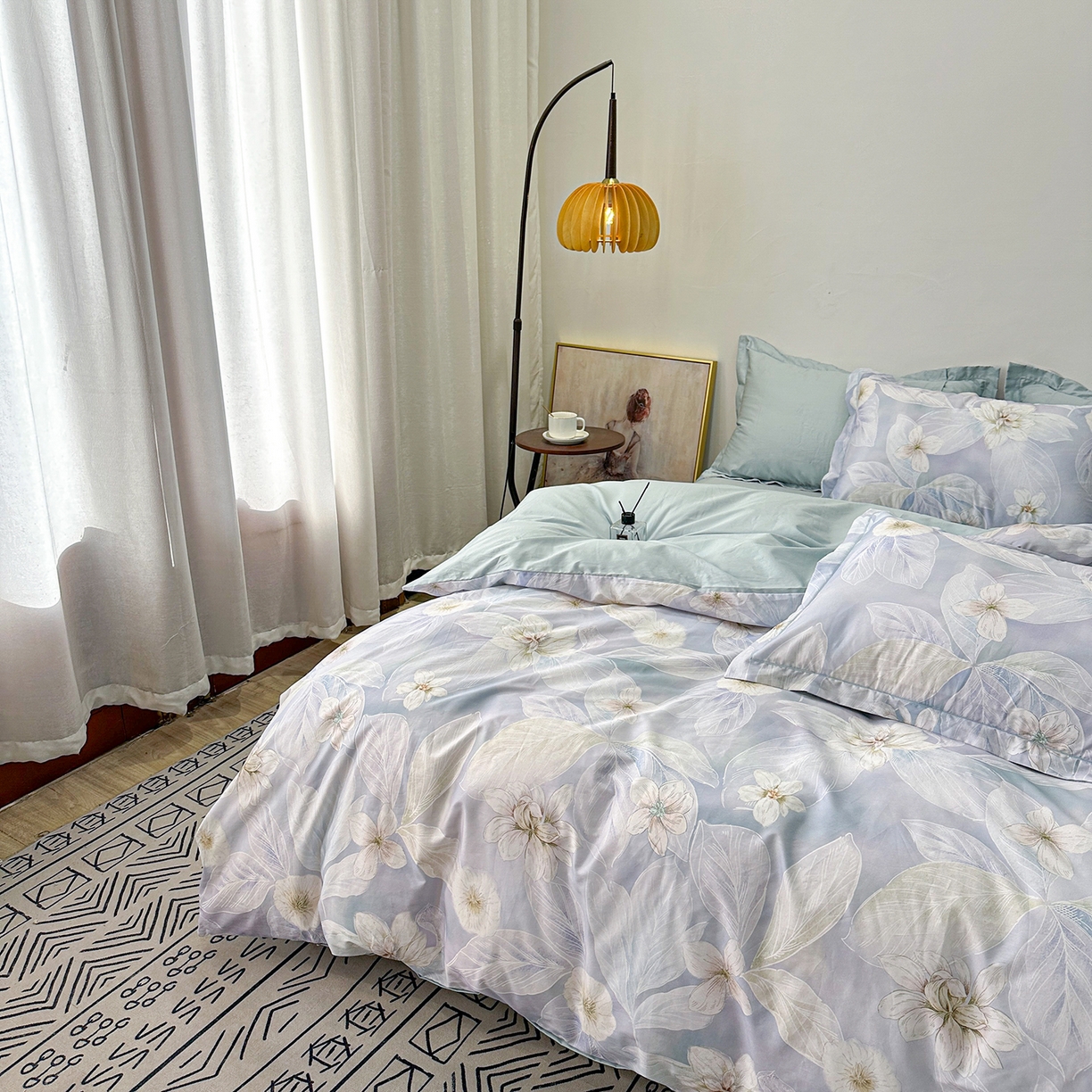 91家纺网 家纺一手货源 找家纺 （总）橙艺家居 2026新款丝光铂金云棉印花四件套 本店线上严格控价，券后、活动后标准不得低于218元，以此类推。请各位老爷严格遵守，以免低价后再调整价格，影响链接权重