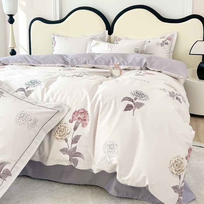 橙艺家居 2026新款丝光铂金云棉印花四件套 本店线上严格控价，券后、活动后标准不得低于218元，以此类推。请各位老爷严格遵守，以免低价后再调整价格，影响链接权重 芙晚