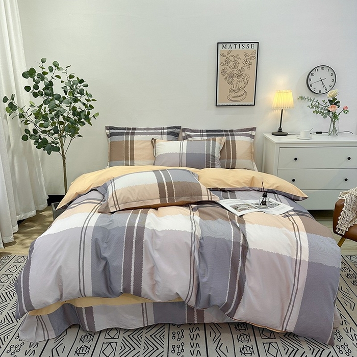 91家纺网 家纺一手货源 找家纺 橙艺家居 2026新款丝光铂金云棉印花四件套 本店线上严格控价，券后、活动后标准不得低于218元，以此类推。请各位老爷严格遵守，以免低价后再调整价格，影响链接权重 奈亚