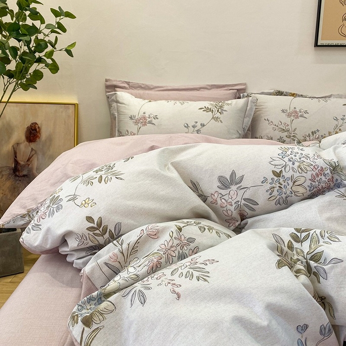 91家纺网 家纺一手货源 找家纺 橙艺家居 2026新款丝光铂金云棉印花四件套 本店线上严格控价，券后、活动后标准不得低于218元，以此类推。请各位老爷严格遵守，以免低价后再调整价格，影响链接权重 婉情-灰