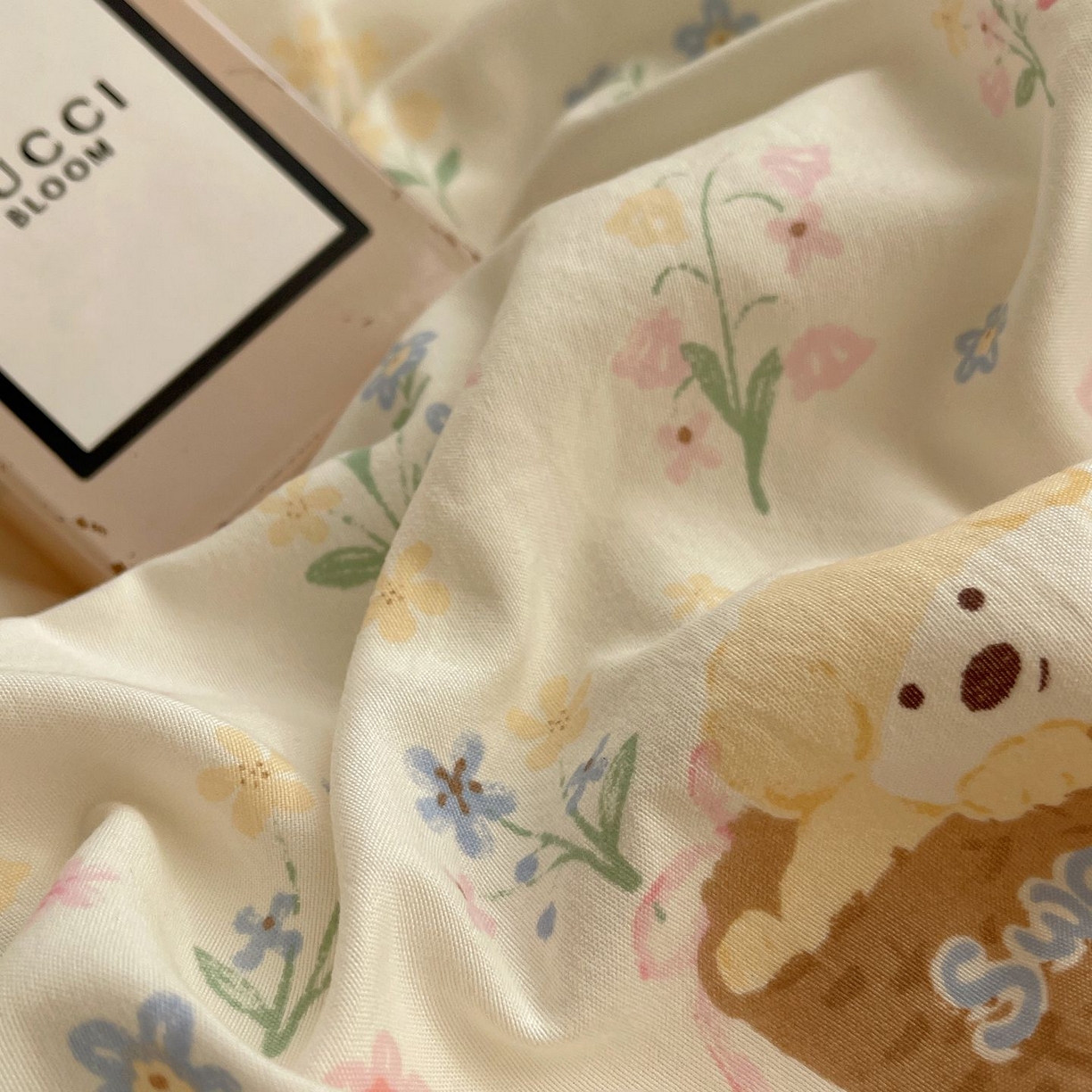 91家纺网 家纺一手货源 找家纺 初念 2026新款A类小清新古法简约水洗棉四件套 午后时光