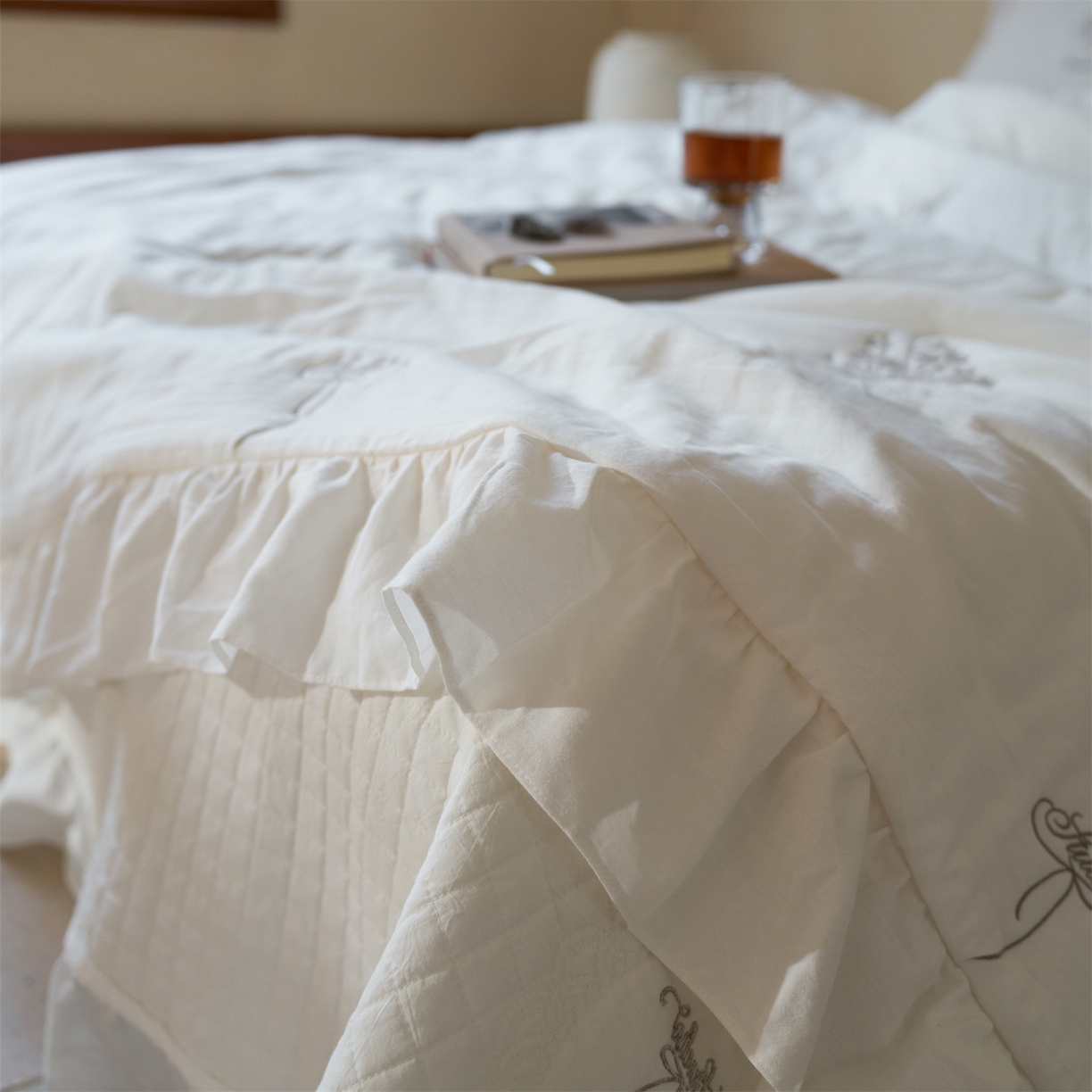 91家纺网 家纺一手货源 找家纺 （总）上喜 2026新款多功能夏被床盖四件套浪漫生活