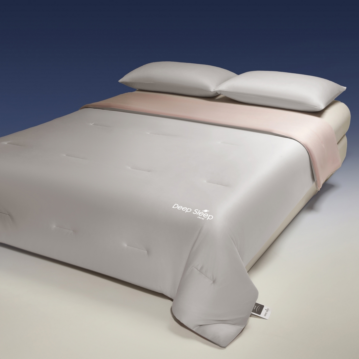 91家纺网 家纺一手货源 找家纺 老帅的工厂店 2026新款针织棉深睡控温夏被系列-系列二 轻烟粉