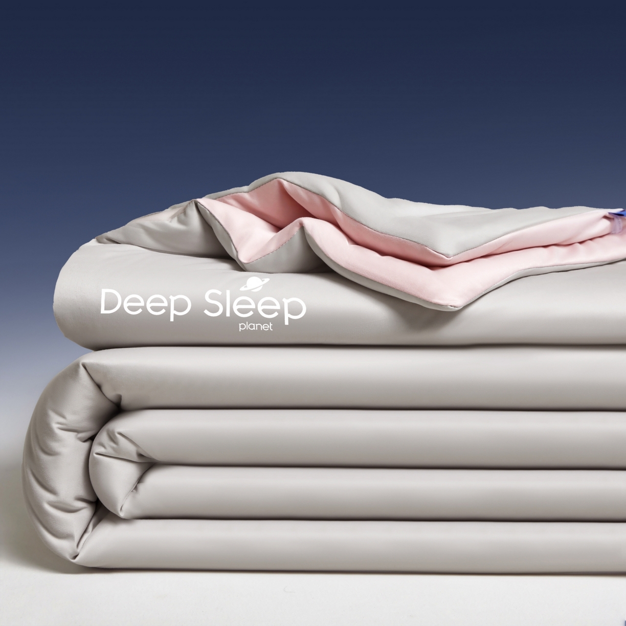 91家纺网 家纺一手货源 找家纺 老帅的工厂店 2026新款针织棉深睡控温夏被系列-系列二 轻烟粉