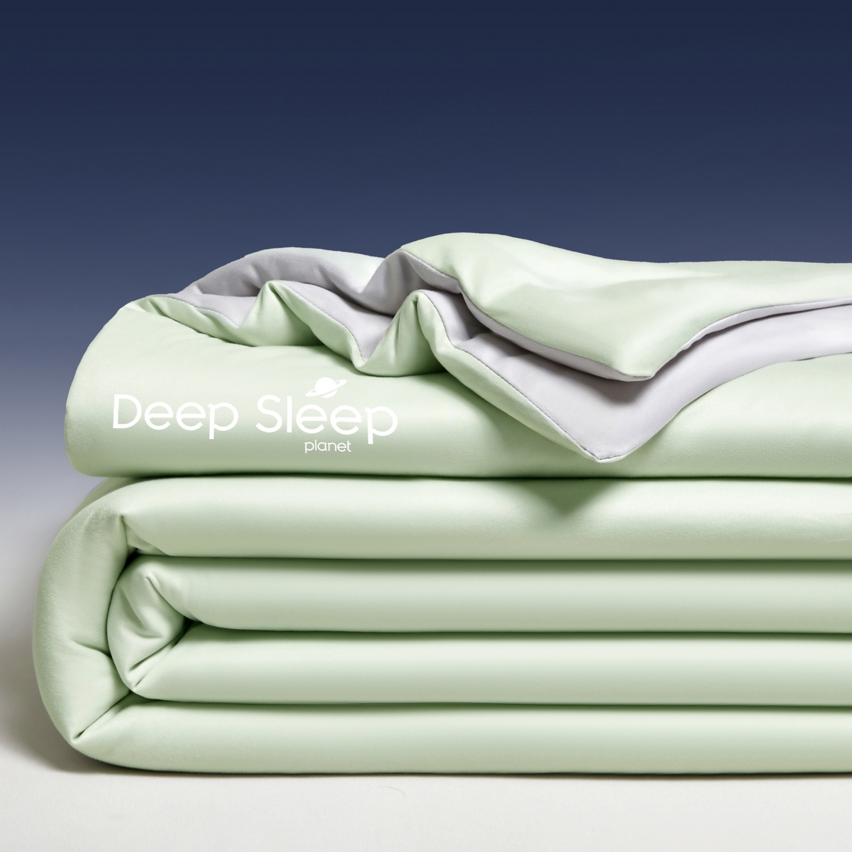 91家纺网 家纺一手货源 找家纺 老帅的工厂店 2026新款针织棉深睡控温夏被系列-系列二 冰酪青