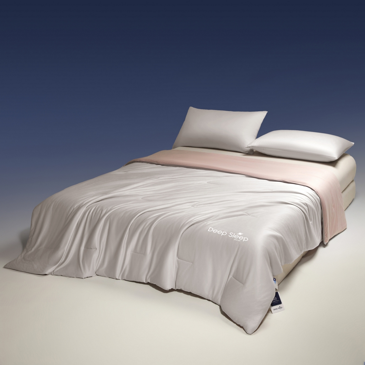 91家纺网 家纺一手货源 找家纺 老帅的工厂店 2026新款针织棉深睡控温夏被系列-系列二 轻烟粉