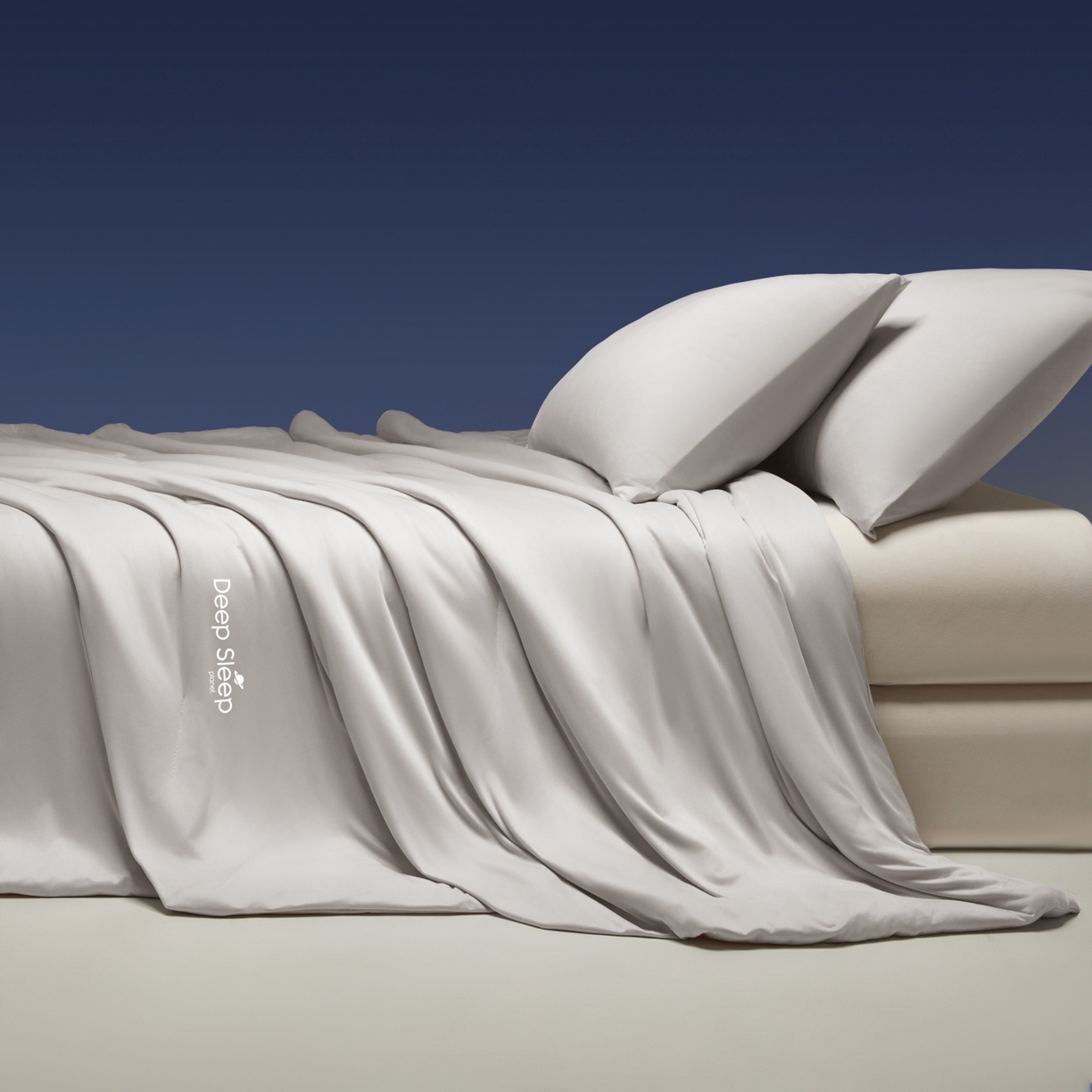 91家纺网 家纺一手货源 找家纺 老帅的工厂店 2026新款针织棉深睡控温夏被系列-系列二 轻烟粉