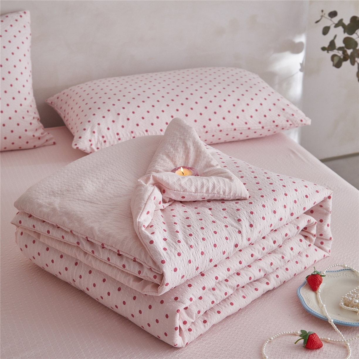 91家纺网 家纺一手货源 找家纺 （总）艺菲阁家纺 2026新款泡芙棉夏被夏凉被空调被