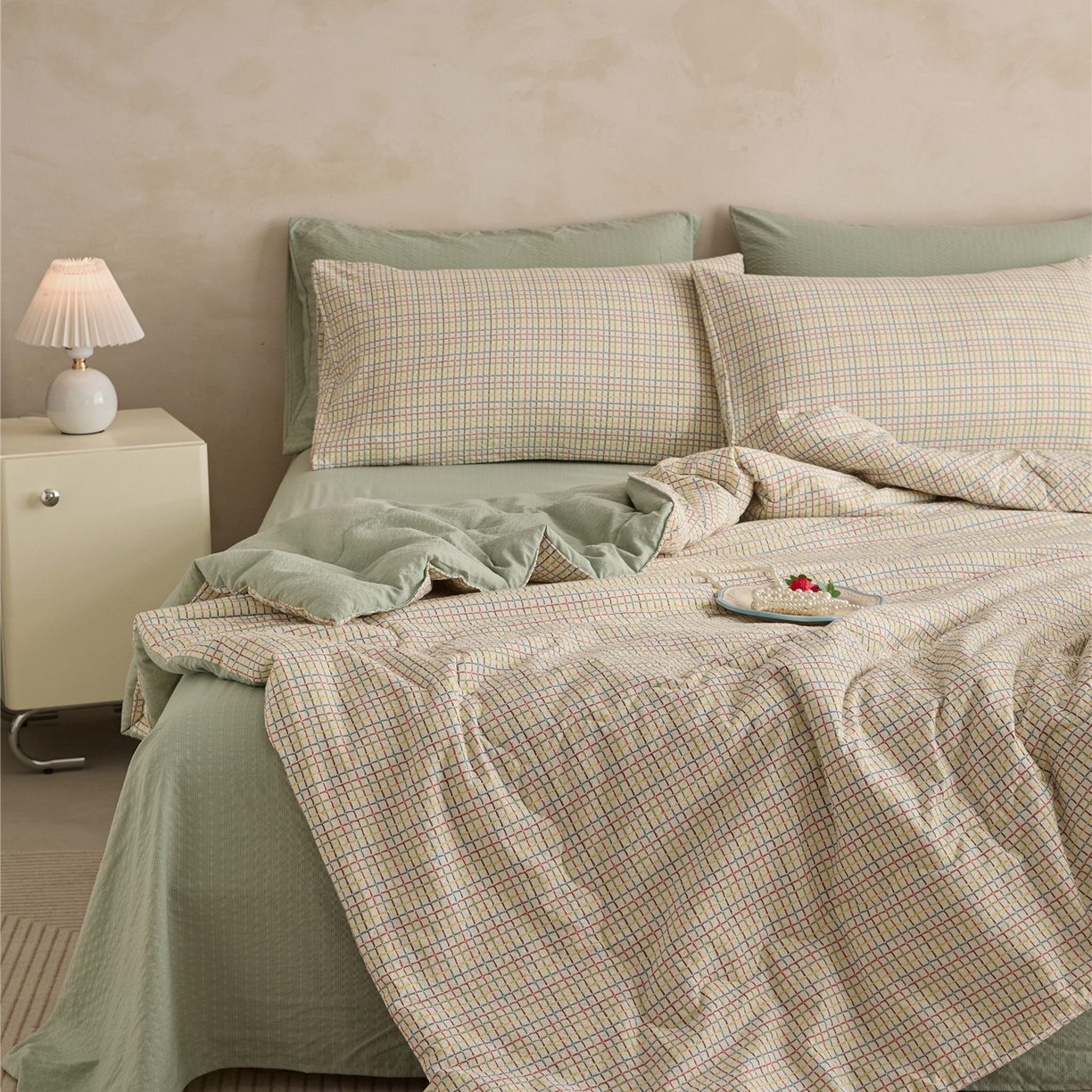 91家纺网 家纺一手货源 找家纺 （总）艺菲阁家纺 2026新款泡芙棉夏被夏凉被空调被