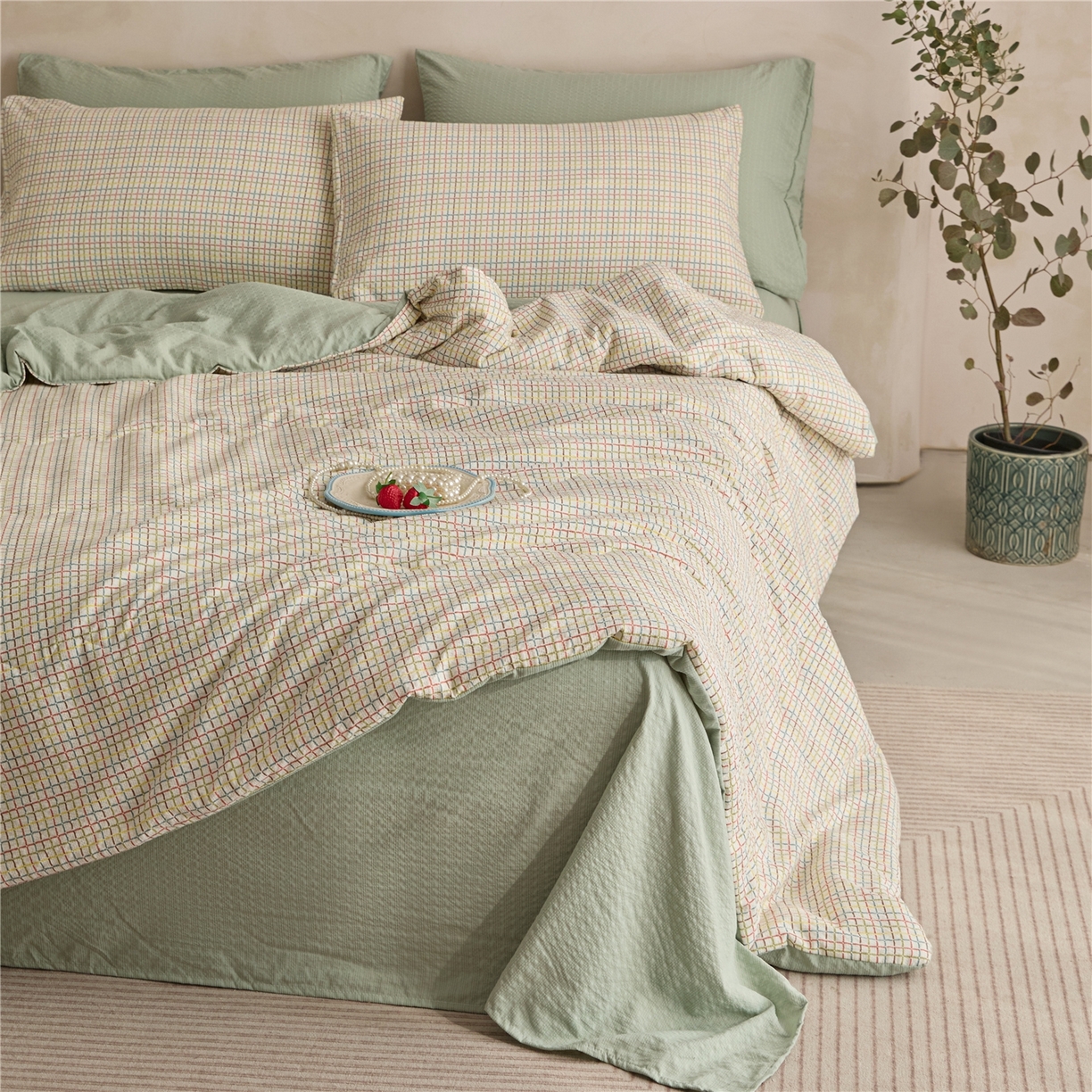 91家纺网 家纺一手货源 找家纺 （总）艺菲阁家纺 2026新款泡芙棉夏被夏凉被空调被