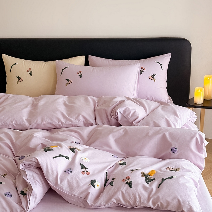 91家纺网 家纺一手货源 找家纺 （总）Mr.pig猪先生水洗棉 2026新款全棉水洗棉毛巾绣四件套（展示价格为控价，实际价格请联系客服