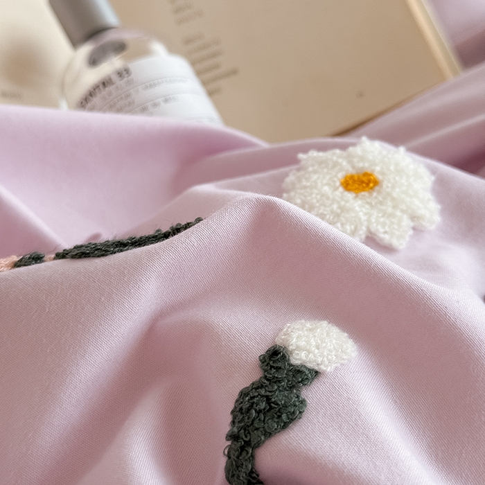 91家纺网 家纺一手货源 找家纺 （总）Mr.pig猪先生水洗棉 2026新款全棉水洗棉毛巾绣四件套（展示价格为控价，实际价格请联系客服