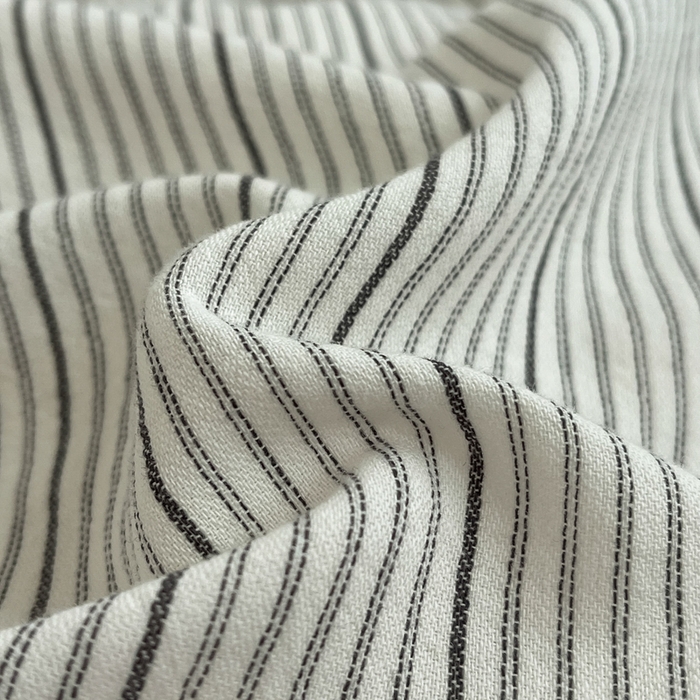 91家纺网 家纺一手货源 找家纺 （总）莱茵家居 2026新款A类全棉色织日系芝麻锻纹套件-暮云系列