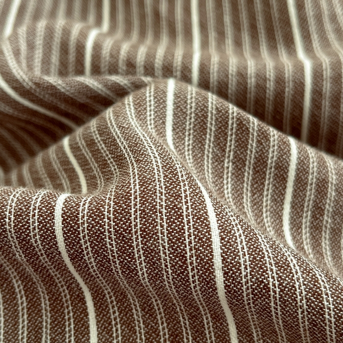 91家纺网 家纺一手货源 找家纺 莱茵家居 2026新款A类全棉色织日系芝麻锻纹套件-暮云系列 暮云-棕咖