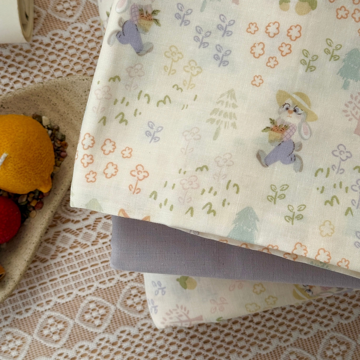 91家纺网 家纺一手货源 找家纺 于果 2026新款全棉纯棉双层纱四件套 闪电的朋友