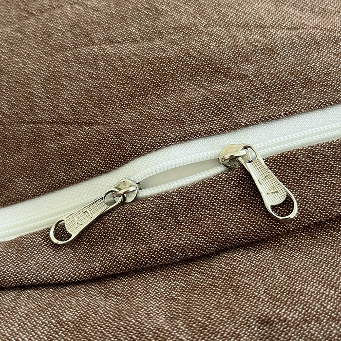 91家纺网 家纺一手货源 找家纺 莱茵家居 2026新款A类全棉色织日系芝麻锻纹套件-暮云系列 暮云-米白