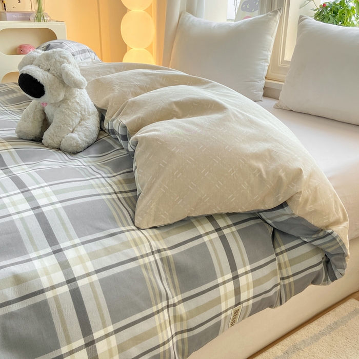 91家纺网 家纺一手货源 找家纺 朵安家纺 2026春夏新款12868全棉纯棉斜纹印花单被套 被套单件 伯格