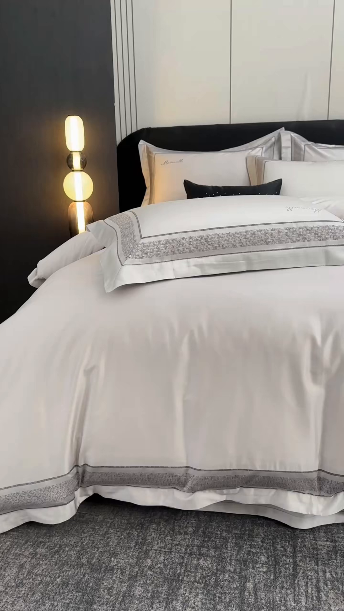 91家纺网 家纺一手货源 找家纺 （总）朵希曼 2026新款天丝棉绣花工艺款四件套-臻雅（券后不低于349元 ）