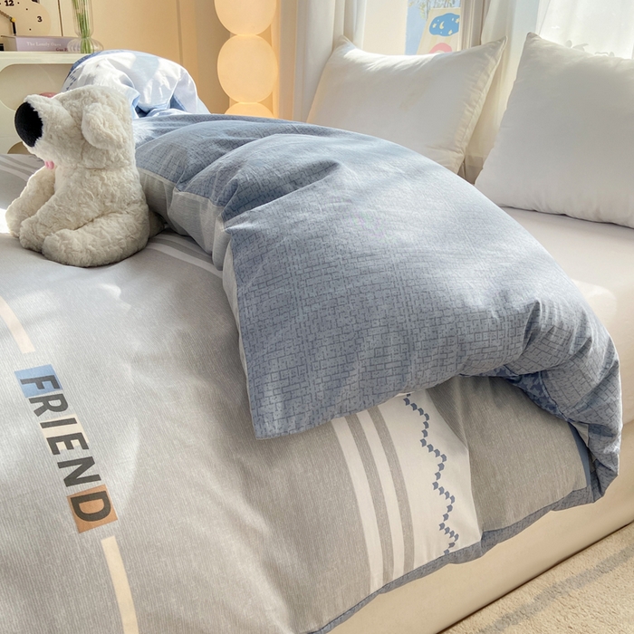 91家纺网 家纺一手货源 找家纺 朵安家纺 2026春夏新款12868全棉纯棉斜纹印花四件套 帕洛迪