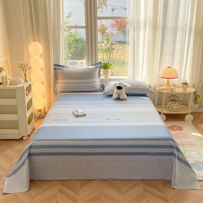 91家纺网 家纺一手货源 找家纺 朵安家纺 2026春夏新款12868全棉纯棉斜纹印花四件套 帕洛迪