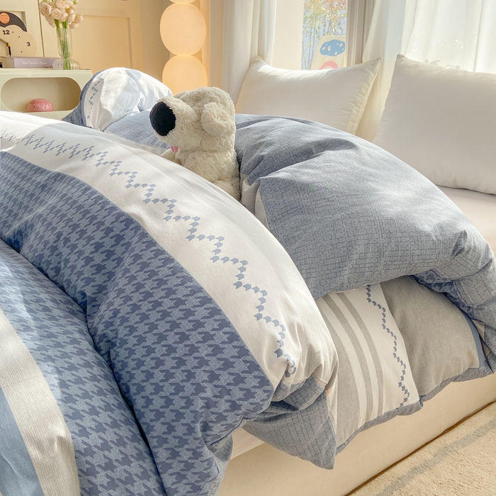 91家纺网 家纺一手货源 找家纺 朵安家纺 2026春夏新款12868全棉纯棉斜纹印花单被套 被套单件 帕洛迪