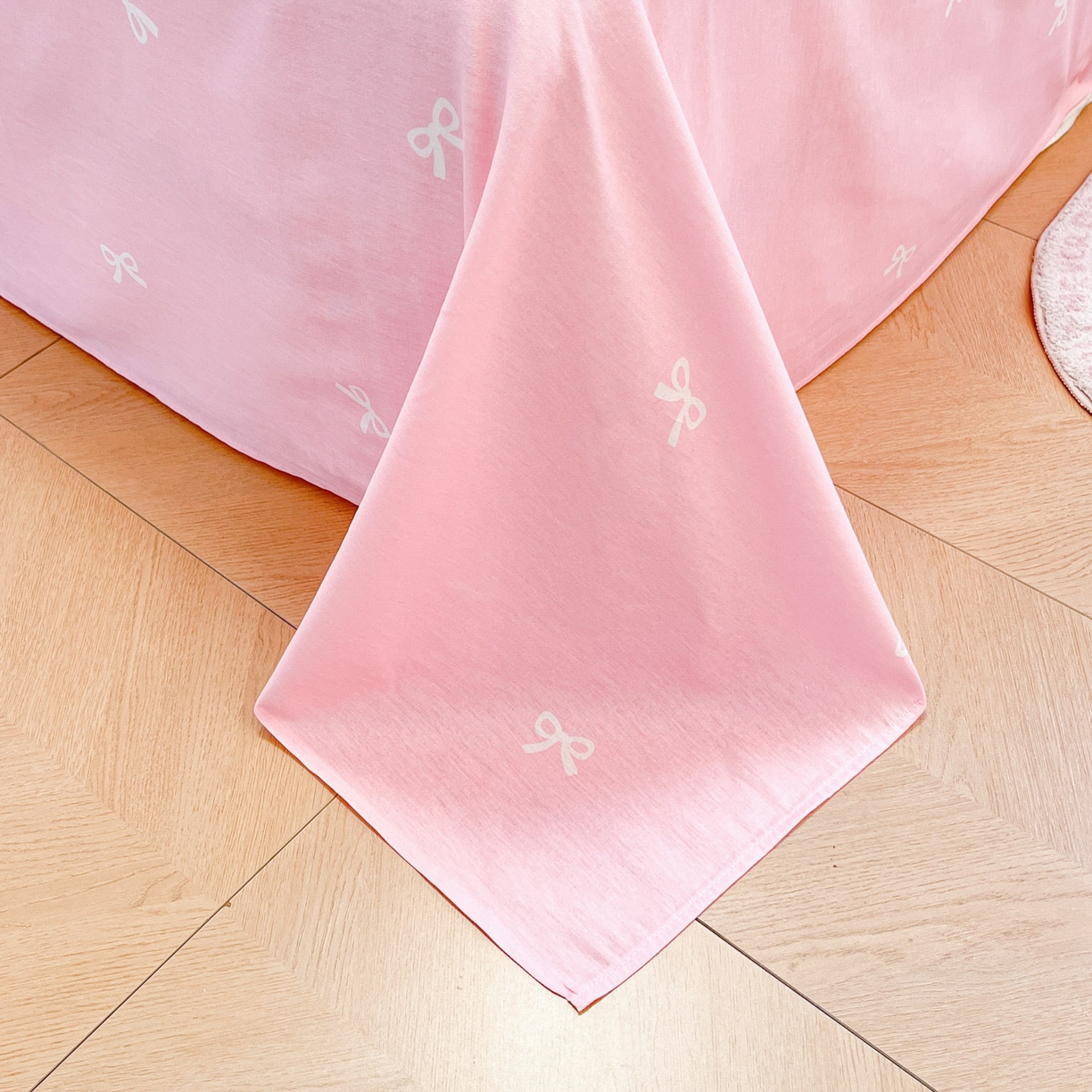 91家纺网 家纺一手货源 找家纺 暮思家居 2026新款正版授权三丽鸥全棉纯棉四件套系列-第二批 KT美乐蒂