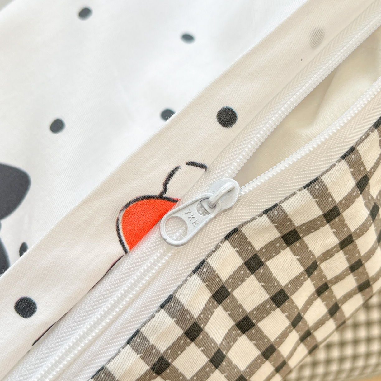 91家纺网 家纺一手货源 找家纺 暮思家居 2026新款正版授权三丽鸥全棉纯棉四件套系列-第二批 黑波波KT