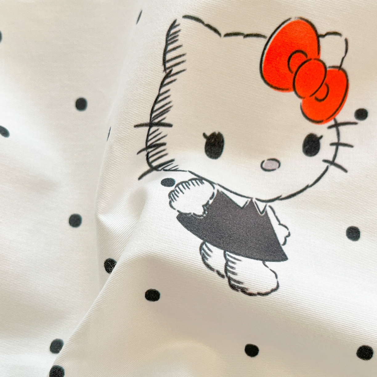 91家纺网 家纺一手货源 找家纺 暮思家居 2026新款正版授权三丽鸥全棉纯棉四件套系列-第二批 黑波波KT