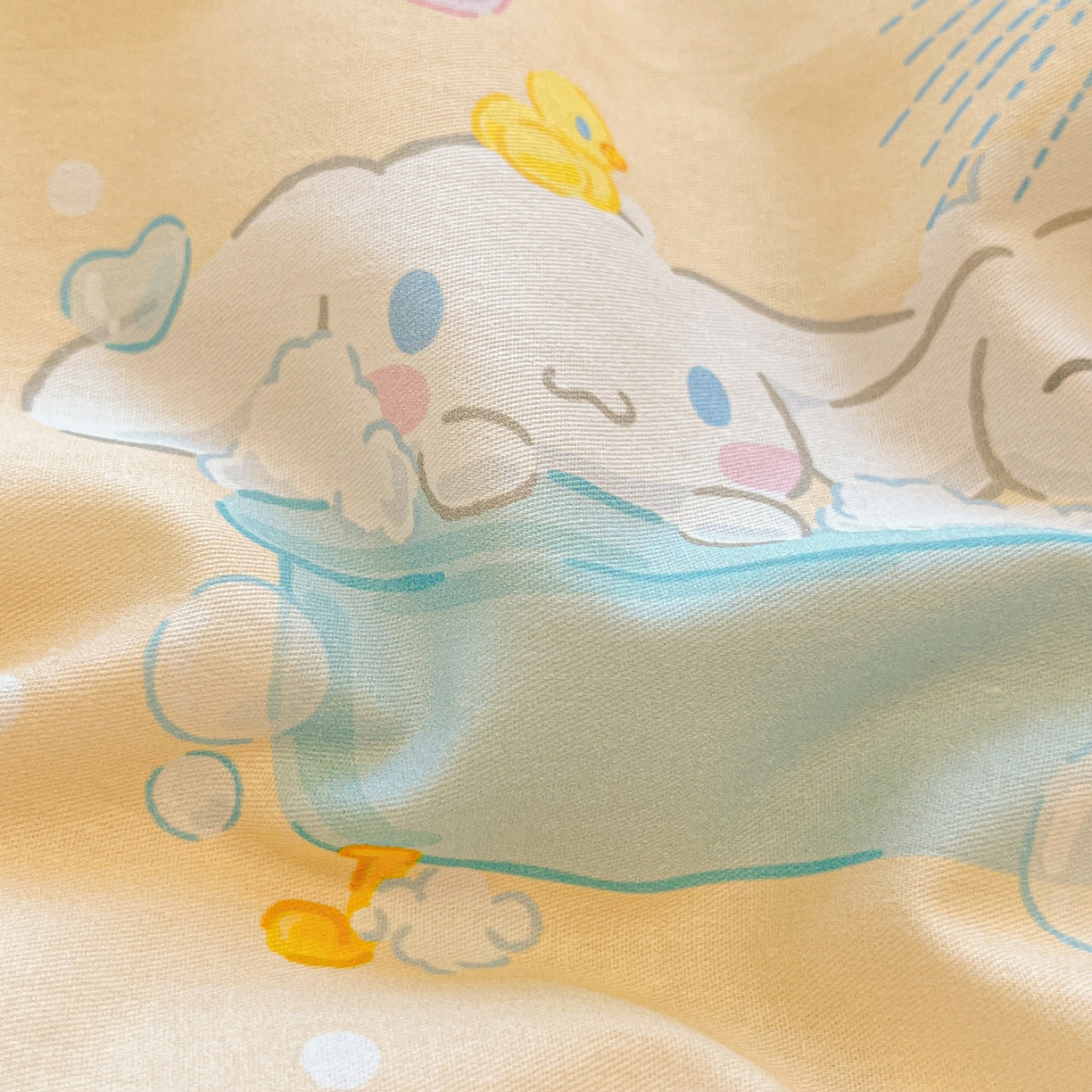 91家纺网 家纺一手货源 找家纺 暮思家居 2026新款正版授权三丽鸥全棉纯棉四件套系列-第二批 蝴蝶结大耳狗