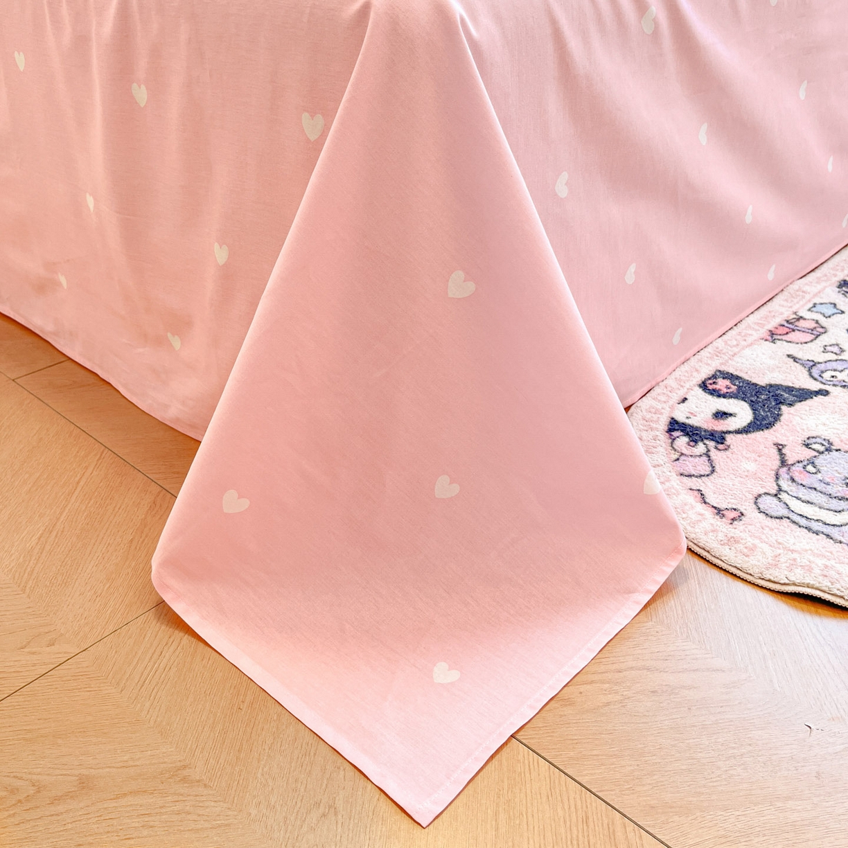 91家纺网 家纺一手货源 找家纺 暮思家居 2026新款正版授权三丽鸥全棉纯棉四件套系列-第二批 甜甜凯蒂