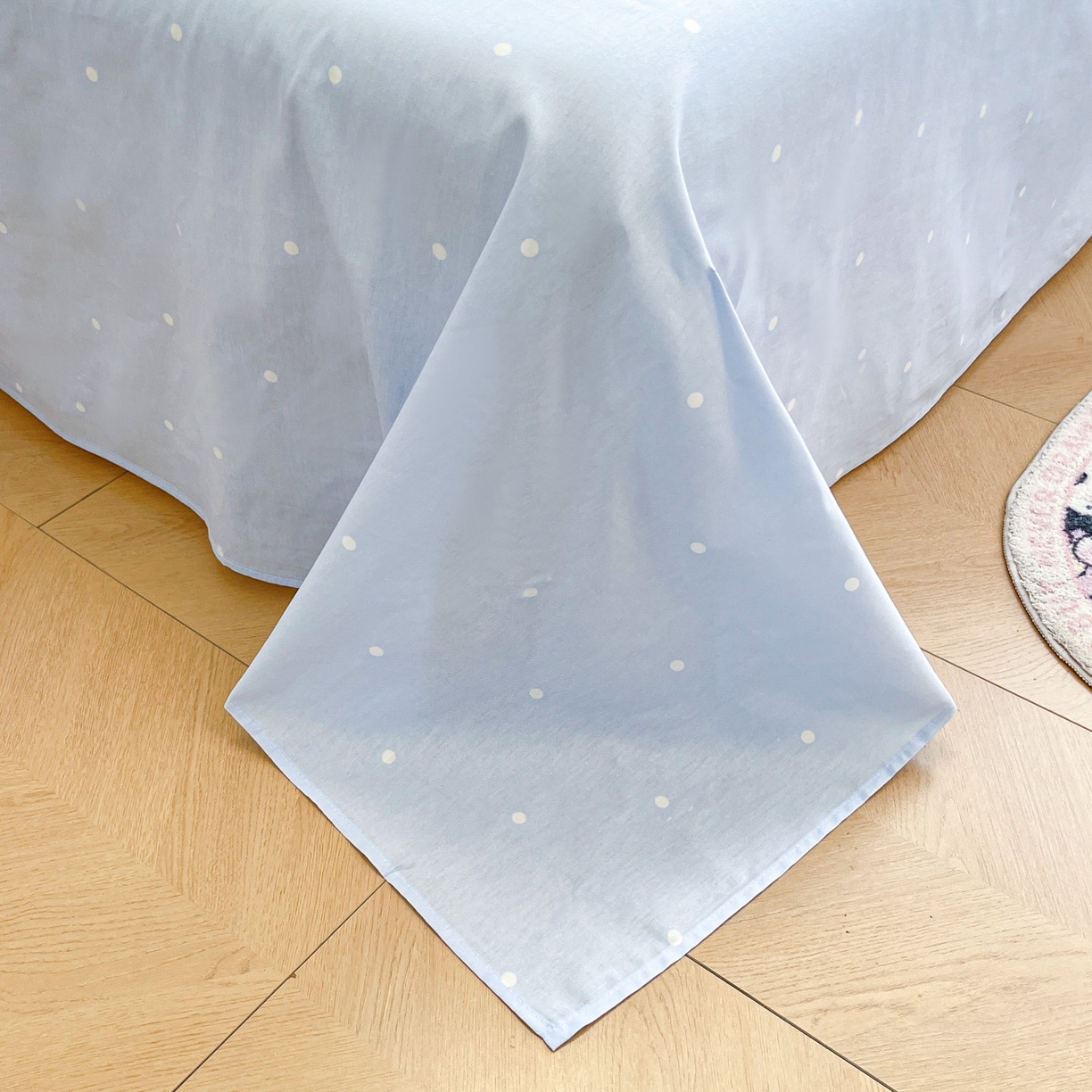 91家纺网 家纺一手货源 找家纺 暮思家居 2026新款正版授权三丽鸥全棉纯棉四件套系列-第二批 小熊KT