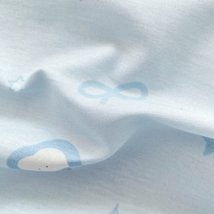 91家纺网 家纺一手货源 找家纺 朵安家纺 2026春夏新款12868全棉纯棉斜纹印花四件套 天使西高地