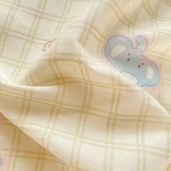 91家纺网 家纺一手货源 找家纺 朵安家纺 2026春夏新款12868全棉纯棉斜纹印花四件套 甜宠日记