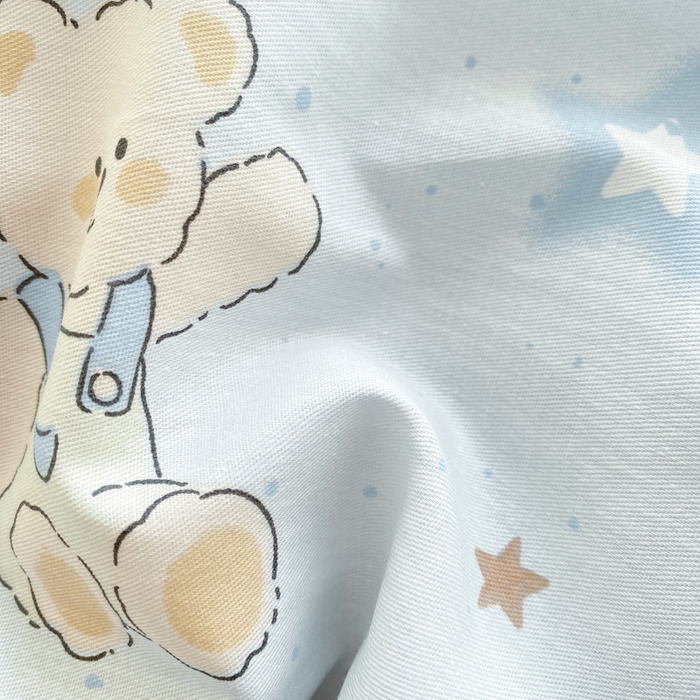 91家纺网 家纺一手货源 找家纺 朵安家纺 2026春夏新款12868全棉纯棉斜纹印花四件套 童话星晴