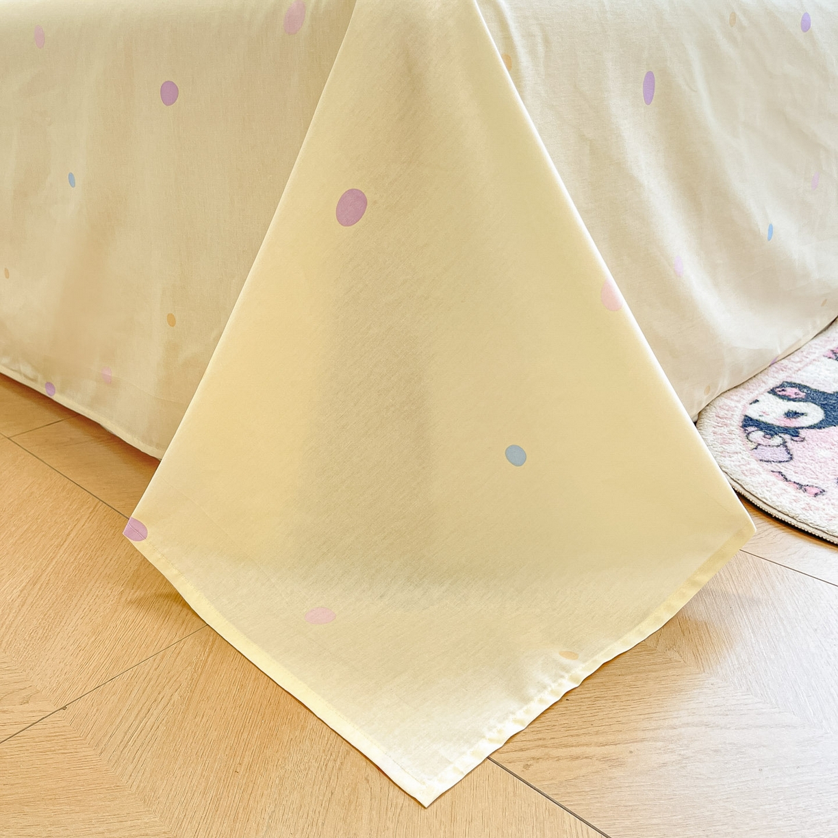 91家纺网 家纺一手货源 找家纺 暮思家居 2026新款正版授权三丽鸥全棉纯棉四件套系列-第二批 游乐园大耳狗