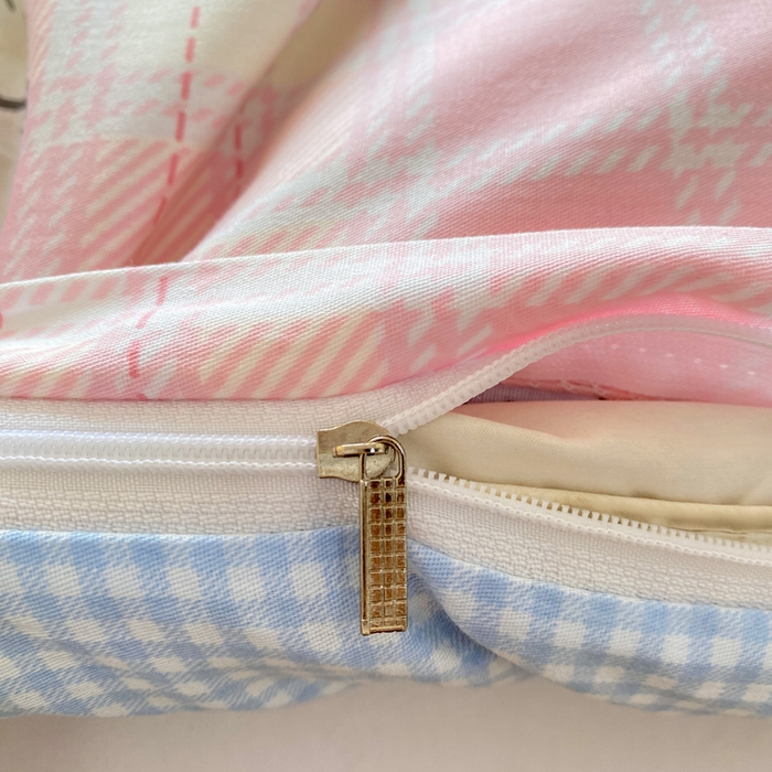 91家纺网 家纺一手货源 找家纺 朵安家纺 2026春夏新款12868全棉纯棉斜纹印花四件套 微笑萌宠