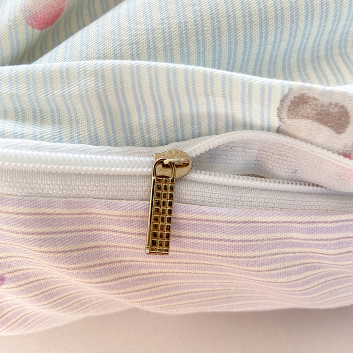 91家纺网 家纺一手货源 找家纺 朵安家纺 2026春夏新款12868全棉纯棉斜纹印花四件套 星小象